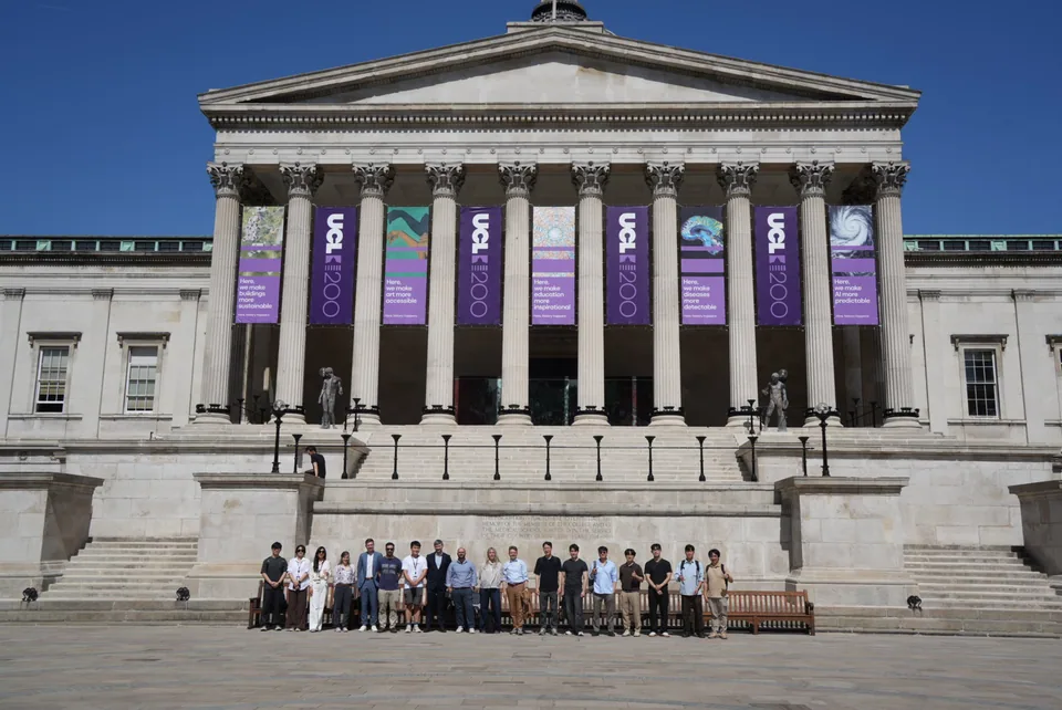 Group photo at the UCL–Yonsei Workshop in London