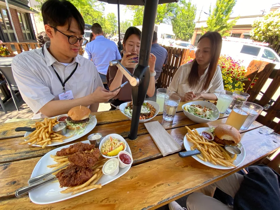 Moments from the conference trip