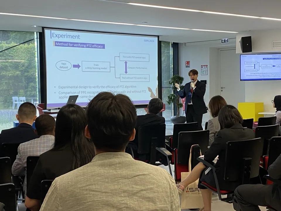 Research presentation at ISARC 2024