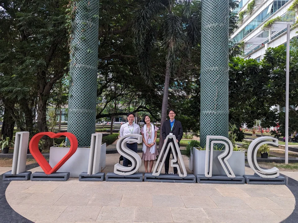 At the ISARC 2023 venue