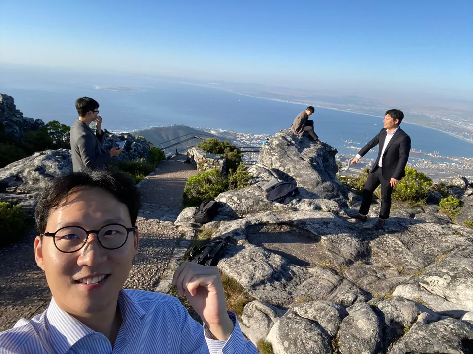 Moments from the visit to Cape Town